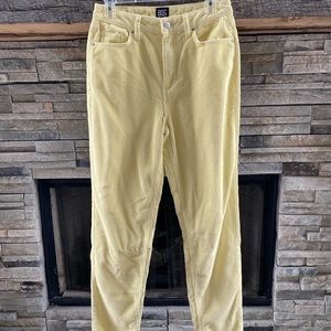 Urban Outfitters Yellow Corduroy Mom High Rise
